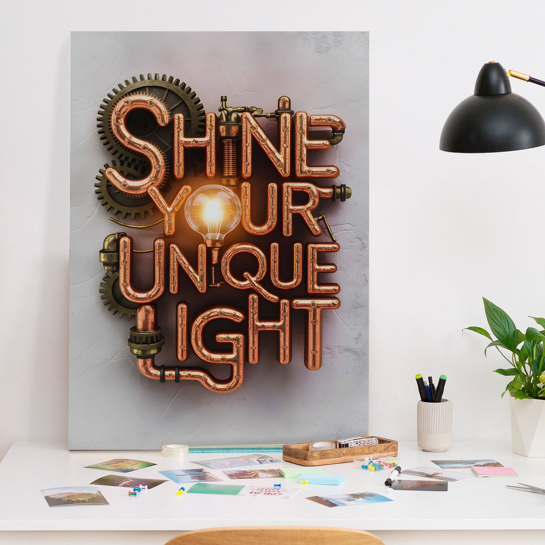 Ignite Your Spark Wall Art Painting, HD Canvas Print, Framed, Ready to Hang. (POMWA176)