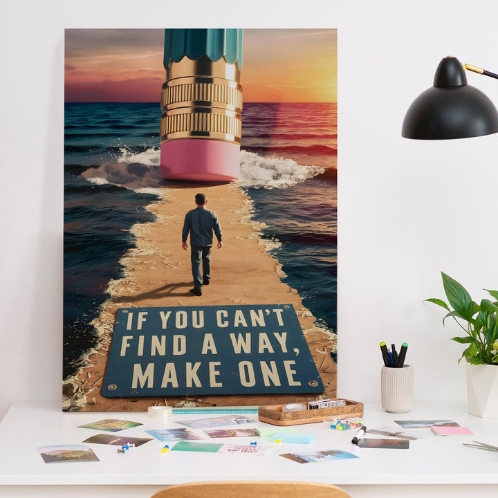 Path of Possibility Wall Art Painting, HD Canvas Print, Framed, Ready to Hang. (POMWA178)