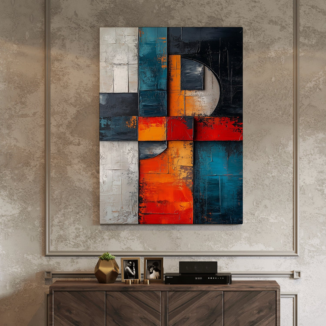 Architect of Chaos Wall Art Painting, HD Canvas Print, Framed, Ready to Hang. (POMWA193)