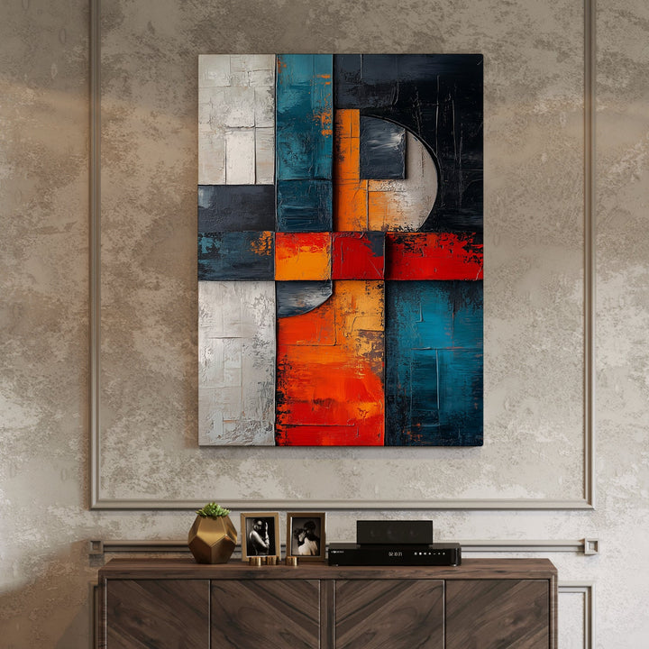 Architect of Chaos Wall Art Painting, HD Canvas Print, Framed, Ready to Hang. (POMWA193)