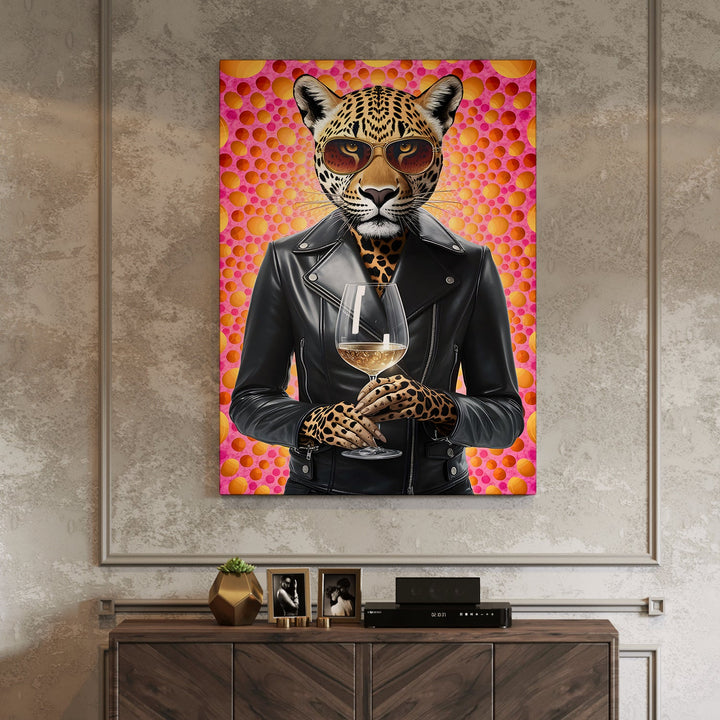 Luxury Untamed Wall Art Painting, HD Canvas Print, Framed, Ready to Hang. (ABMWA129)