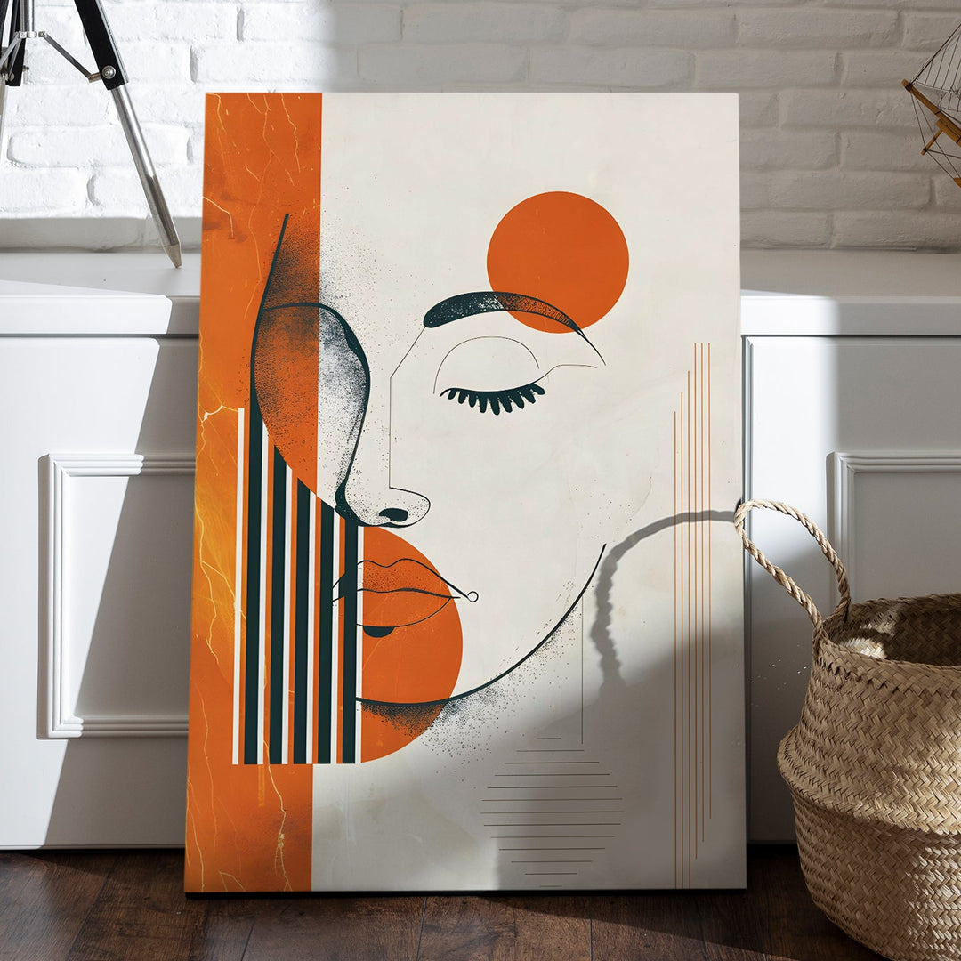 Minimal Grace Wall Art Painting, HD Canvas Print, Framed, Ready to Hang. (POMWA194)