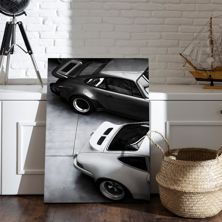 Porsche Perfection Wall Art Painting, HD Canvas Print, Framed, Ready to Hang. (VINWA144)