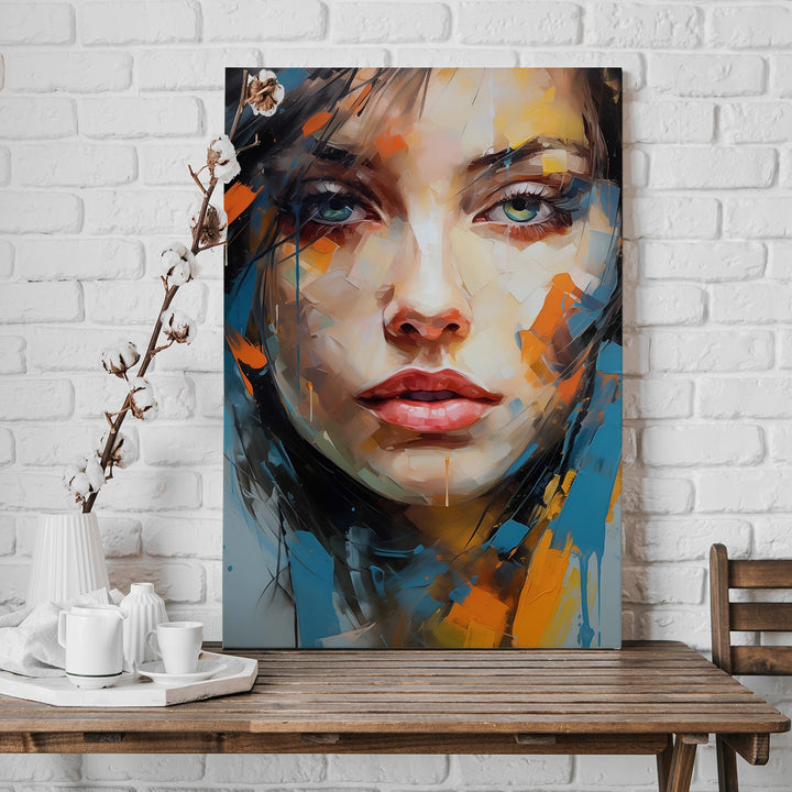 Unspoken Depths Wall Art Painting, HD Canvas Print, Framed, Ready to Hang. (AMWA06)