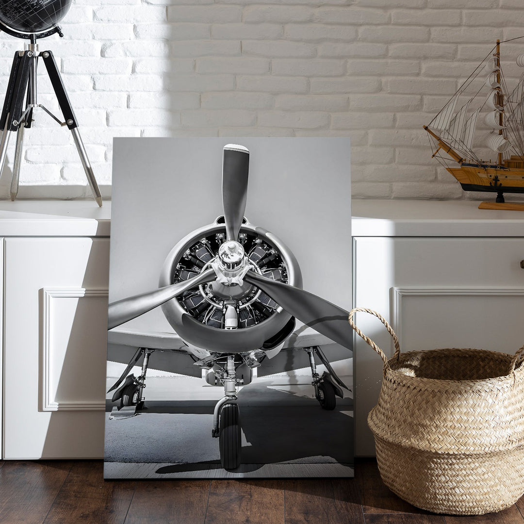 Vintage Wings Wall Art Painting, HD Canvas Print, Framed, Ready to Hang. (VINWA148)