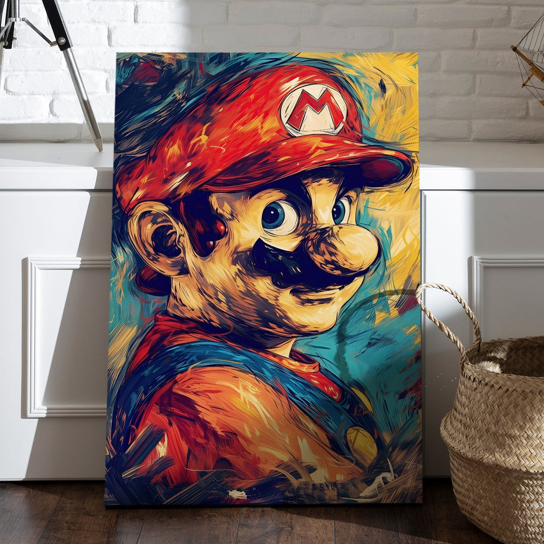 Joystick Royalty Wall Art Painting, HD Canvas Print, Framed, Ready to Hang. (POMWA254)