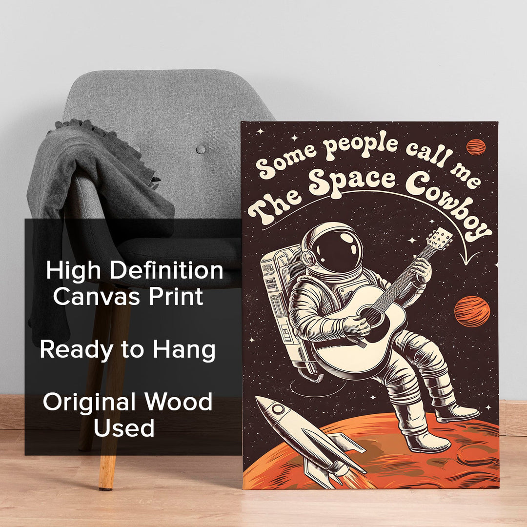 Melody in Zero Gravity Wall Art Painting, HD Canvas Print, Framed, Ready to Hang. (AMWA47)