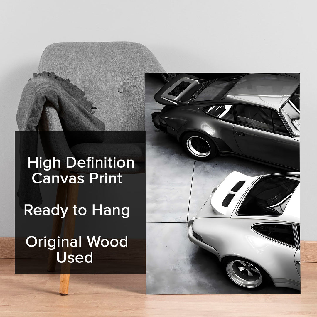Porsche Perfection Wall Art Painting, HD Canvas Print, Framed, Ready to Hang. (VINWA144)
