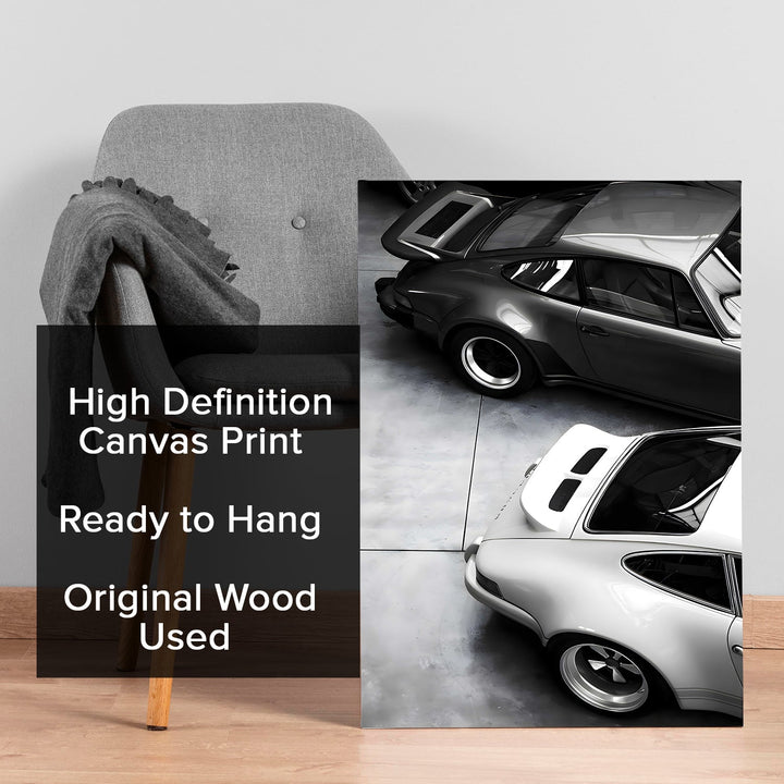 Porsche Perfection Wall Art Painting, HD Canvas Print, Framed, Ready to Hang. (VINWA144)