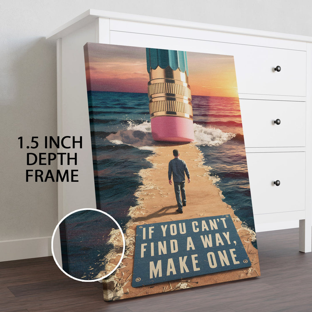 Path of Possibility Wall Art Painting, HD Canvas Print, Framed, Ready to Hang. (POMWA178)
