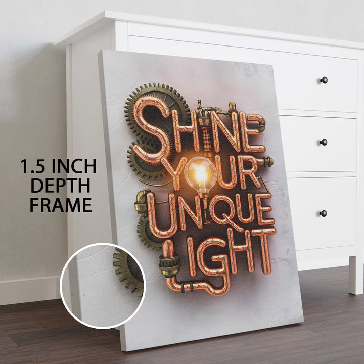 Ignite Your Spark Wall Art Painting, HD Canvas Print, Framed, Ready to Hang. (POMWA176)