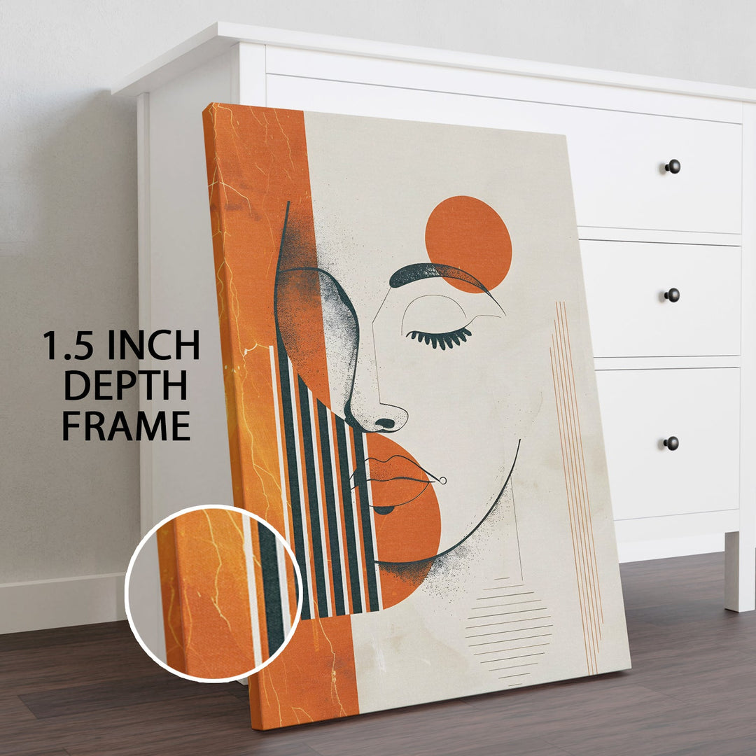 Minimal Grace Wall Art Painting, HD Canvas Print, Framed, Ready to Hang. (POMWA194)