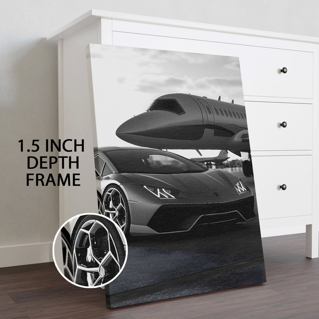 Elite Lifestyle Wall Art Painting, HD Canvas Print, Framed, Ready to Hang. (VINWA146)