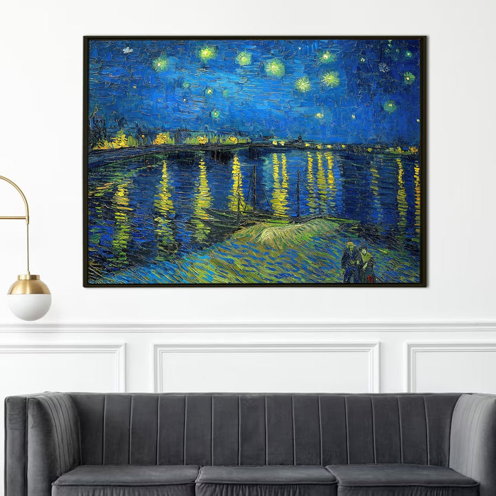 Almond Blossom Floral Giclee Canvas Prints of Van Gogh Paintings Reproduction Flowers Pictures on Canvas Artwork for Bedroom Home Decorations (VAWA02).
