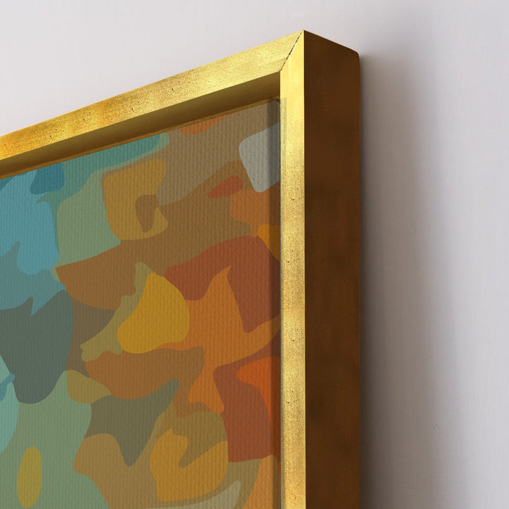 Amazing Wildlife Wall Art. Large Canvas Framed Digital Reprints of Jungle, Wildlife, Animals and Birds. Ready To Hang. Size: 24 Inch x 48 Inch (WBWA52)