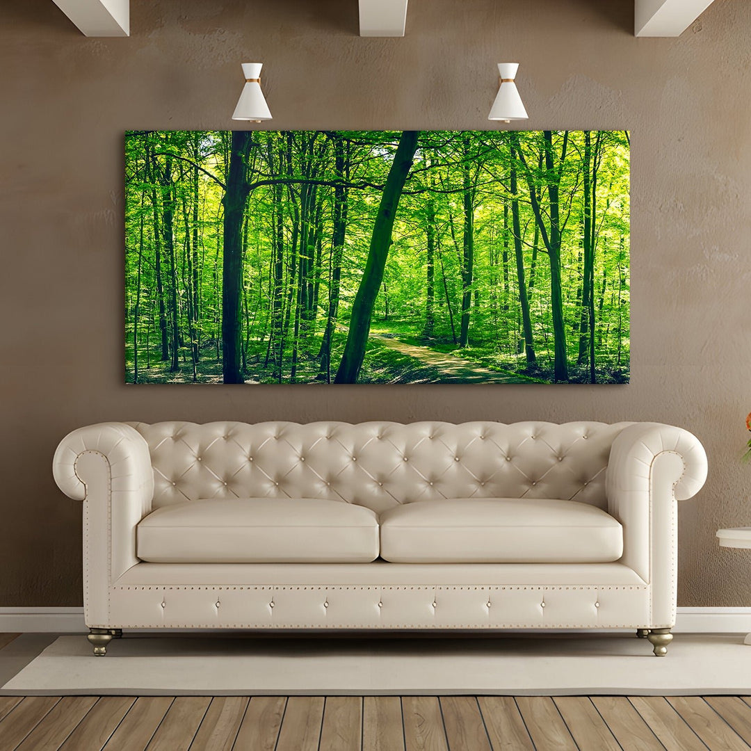 Amazing Wildlife Wall Art. Large Canvas Paintings. Framed Digital Reprints of Jungle, Wildlife, Animals and Birds 24 Inch x 48 Inch(WBWA02)