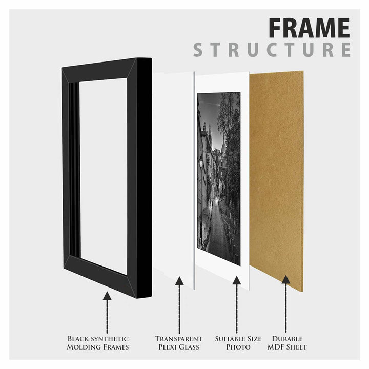 Customized Collage Photo Frame Family For Bedroom Home Wall Gift Decor