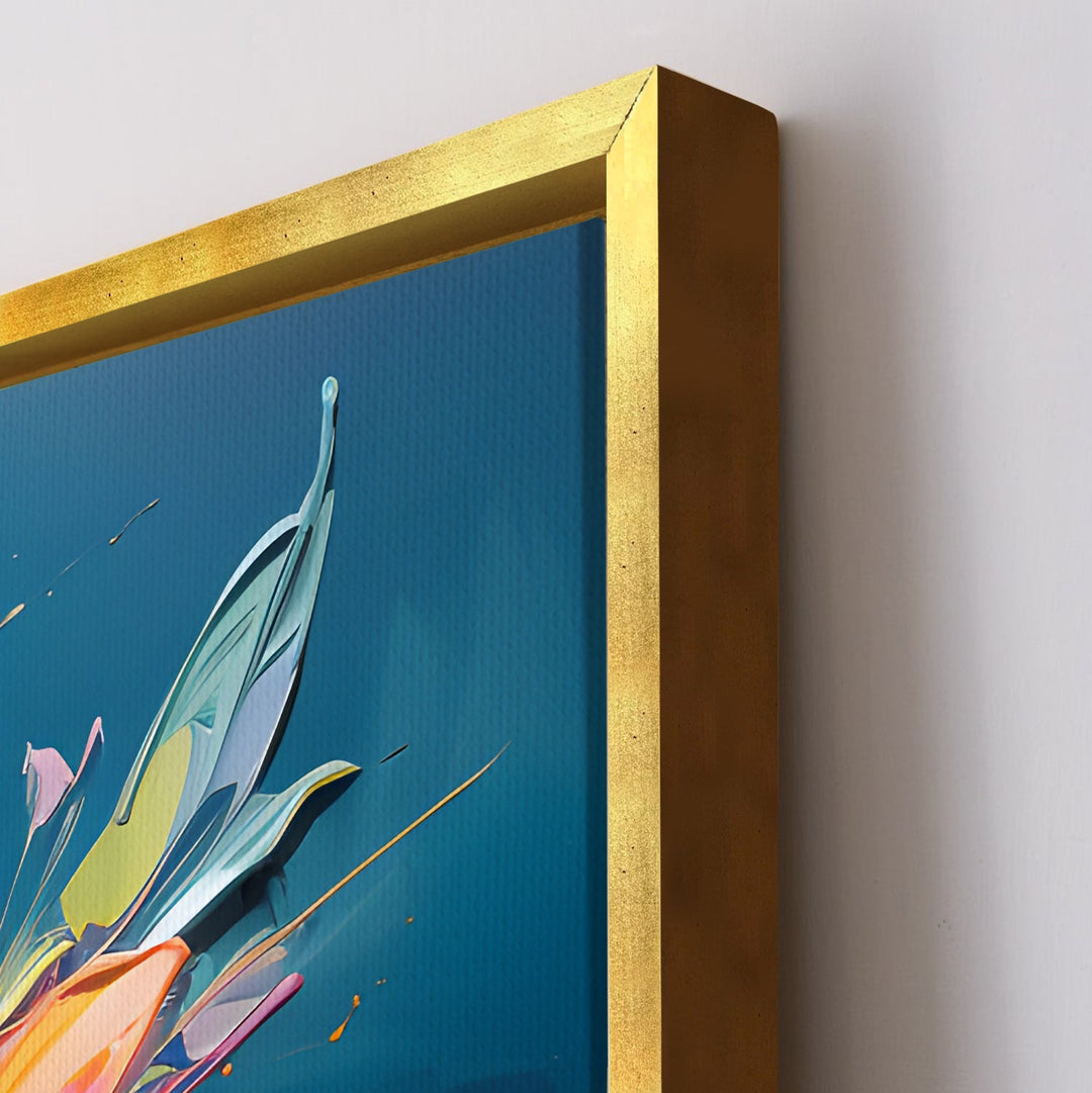 Enchanting Floral Wall Art: A Symphony of Nature's Elegance.