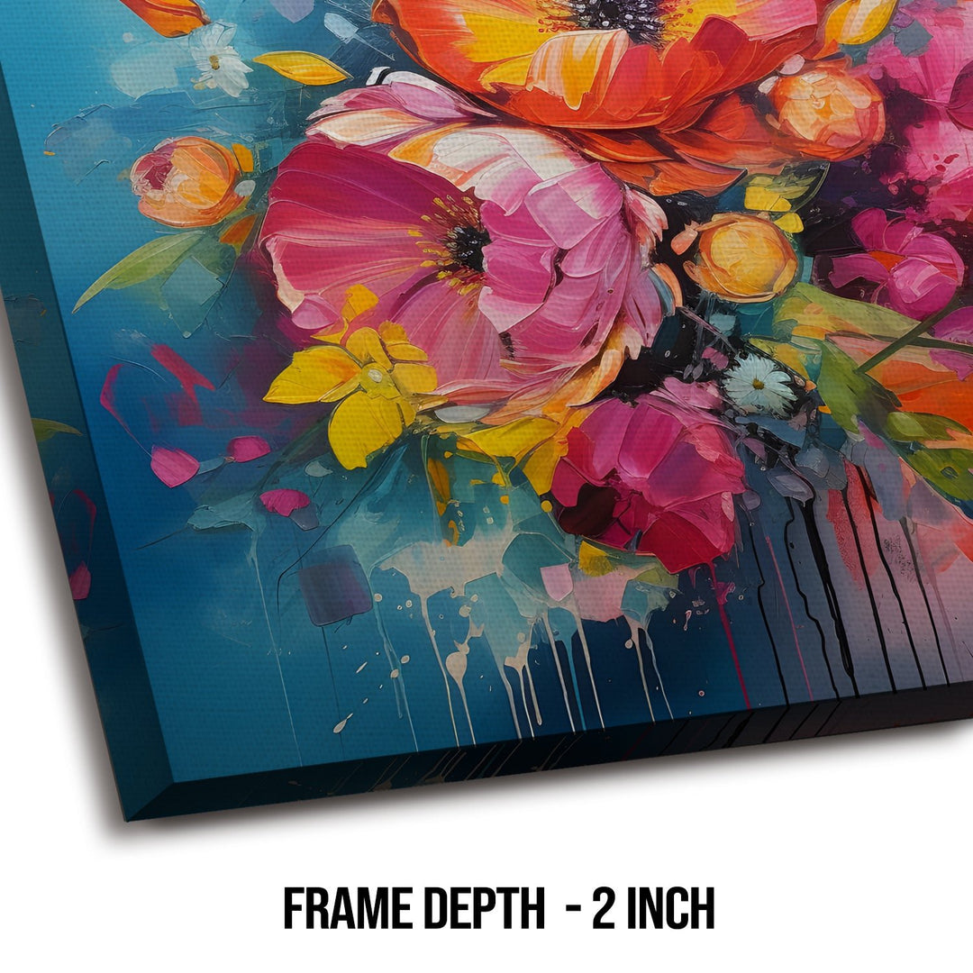 Enchanting Floral Wall Art For Bedroom Wall Decoration