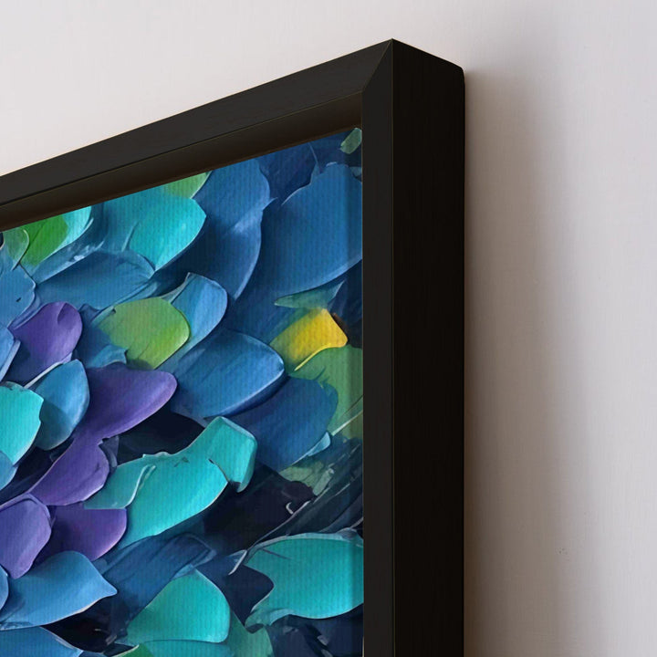 Framed Abstract Oil Pastel Style Wall Art Painting For Home and Hotels Wall Decoration (ABWA08)