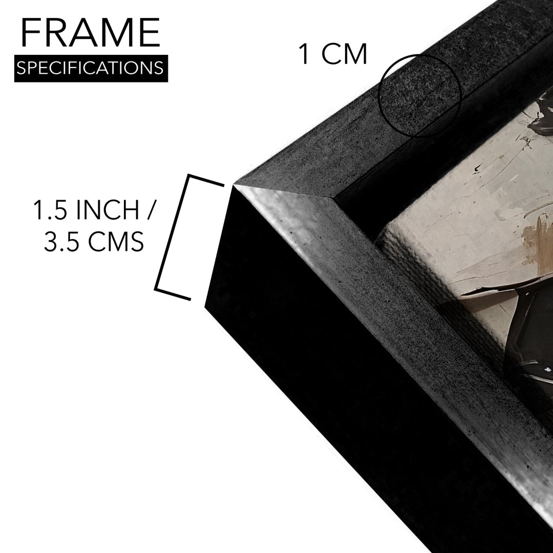 Framed Abstract Wall Art Painting For Home and Hotels Wall Decoration