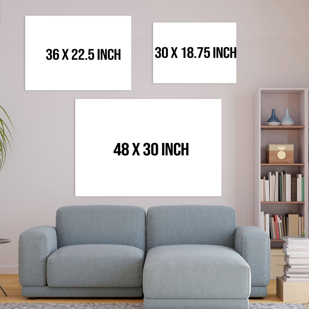 Framed Abstract Wall Art Painting For Home and Hotels Wall Decoration