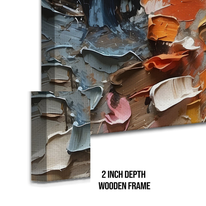 Framed Abstract Wall Art Painting For Home and Hotels Wall Decoration