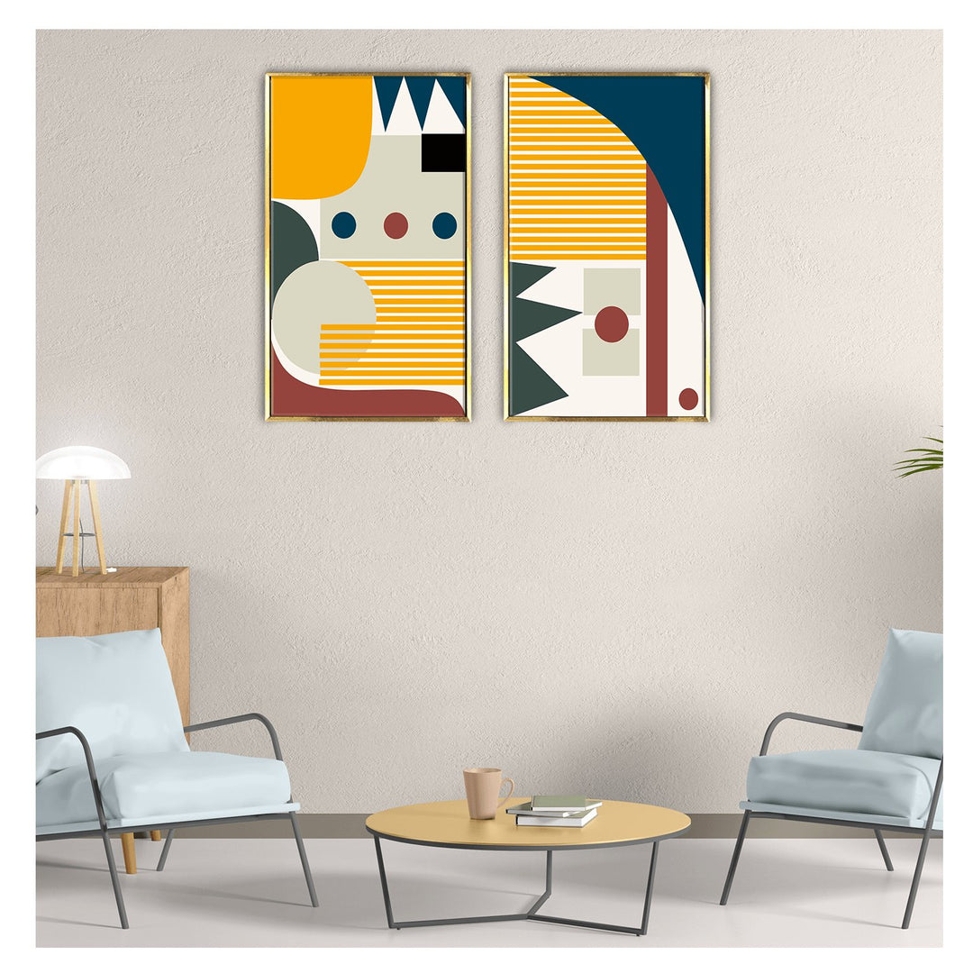 Geometry shapes wall Art For Home and Office Wall Decoration