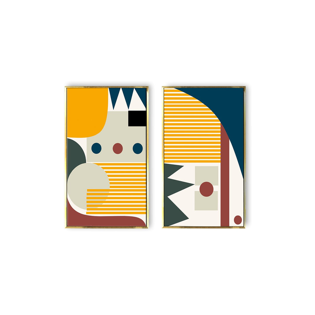 Geometry shapes wall Art For Home and Office Wall Decoration