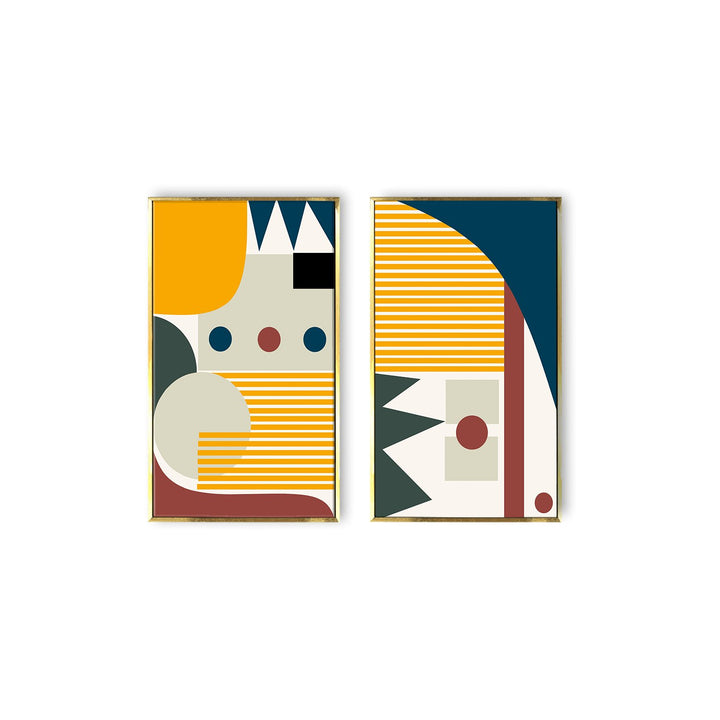 Geometry shapes wall Art For Home and Office Wall Decoration