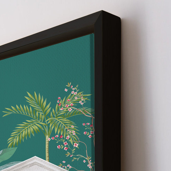 Indian Ethnic Traditional Wall Art Large Size Canvas Painting For Home and Hotels Wall Decoration. (ETHWA02)