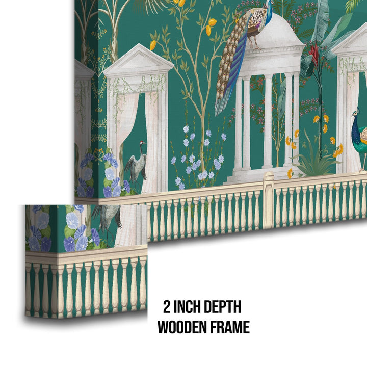 Indian Ethnic Traditional Wall Art Large Size Canvas Painting For Home and Hotels Wall Decoration. (ETHWA02)