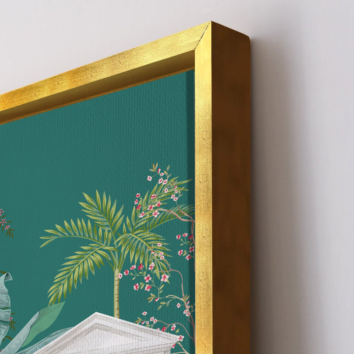 Indian Ethnic Traditional Wall Art Large Size Canvas Painting For Home and Hotels Wall Decoration. (ETHWA02)