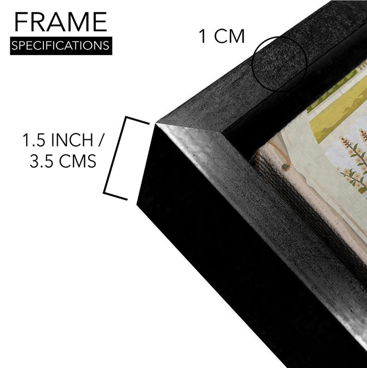 Indian Ethnic Traditional Wall Art Large Size Canvas Painting For Home and Hotels Wall Decoration. (ETHWA14)