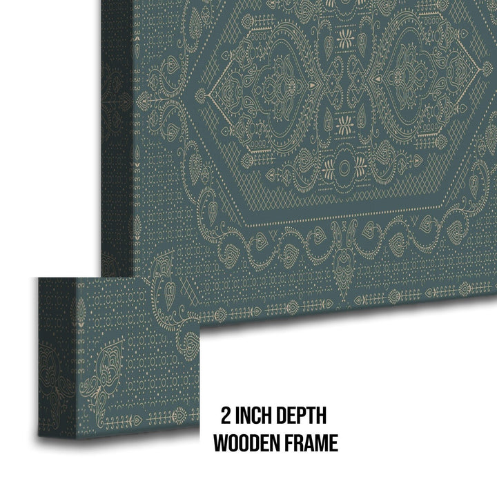 Indian Ethnic Traditional Wall Art Large Size Canvas Painting For Home and Hotels Wall Decoration. (ETHWA18)