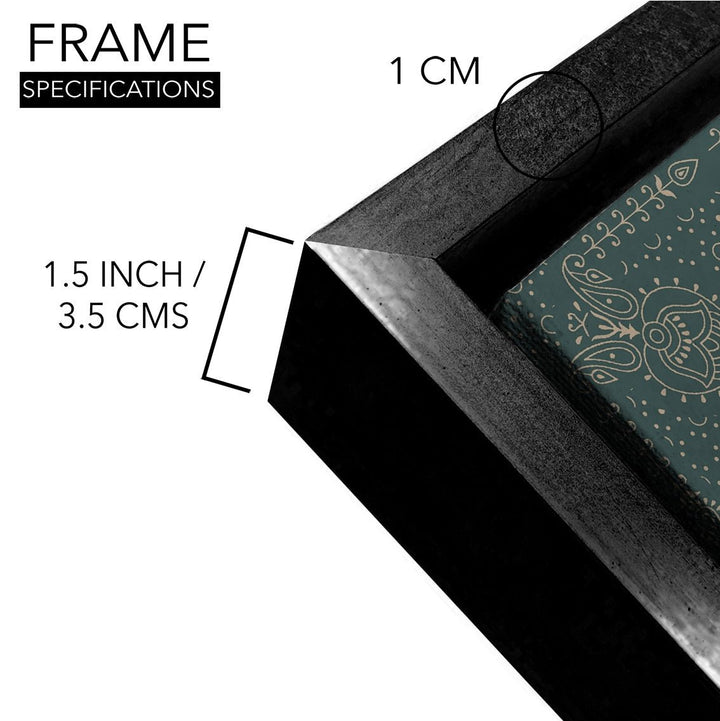 Indian Ethnic Traditional Wall Art Large Size Canvas Painting For Home and Hotels Wall Decoration. (ETHWA18)