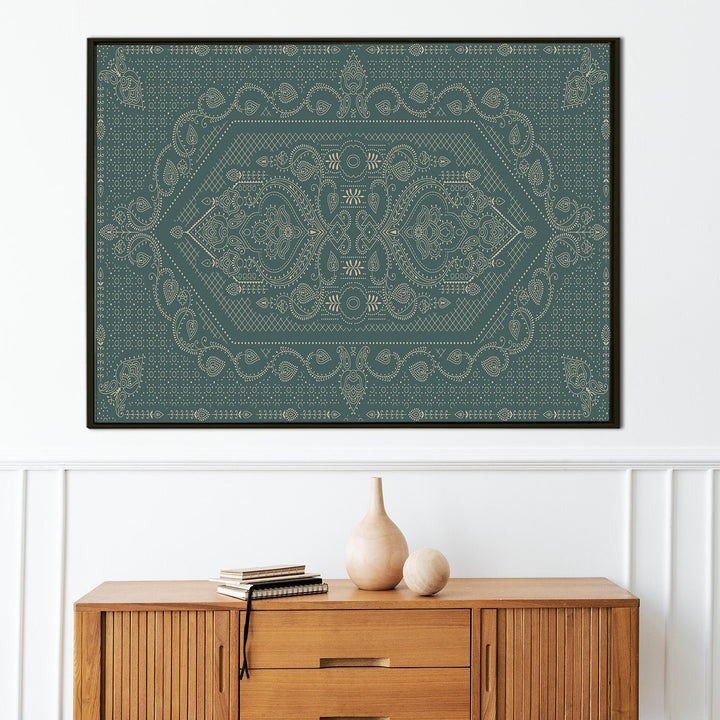 Indian Ethnic Traditional Wall Art Large Size Canvas Painting For Home and Hotels Wall Decoration. (ETHWA18)