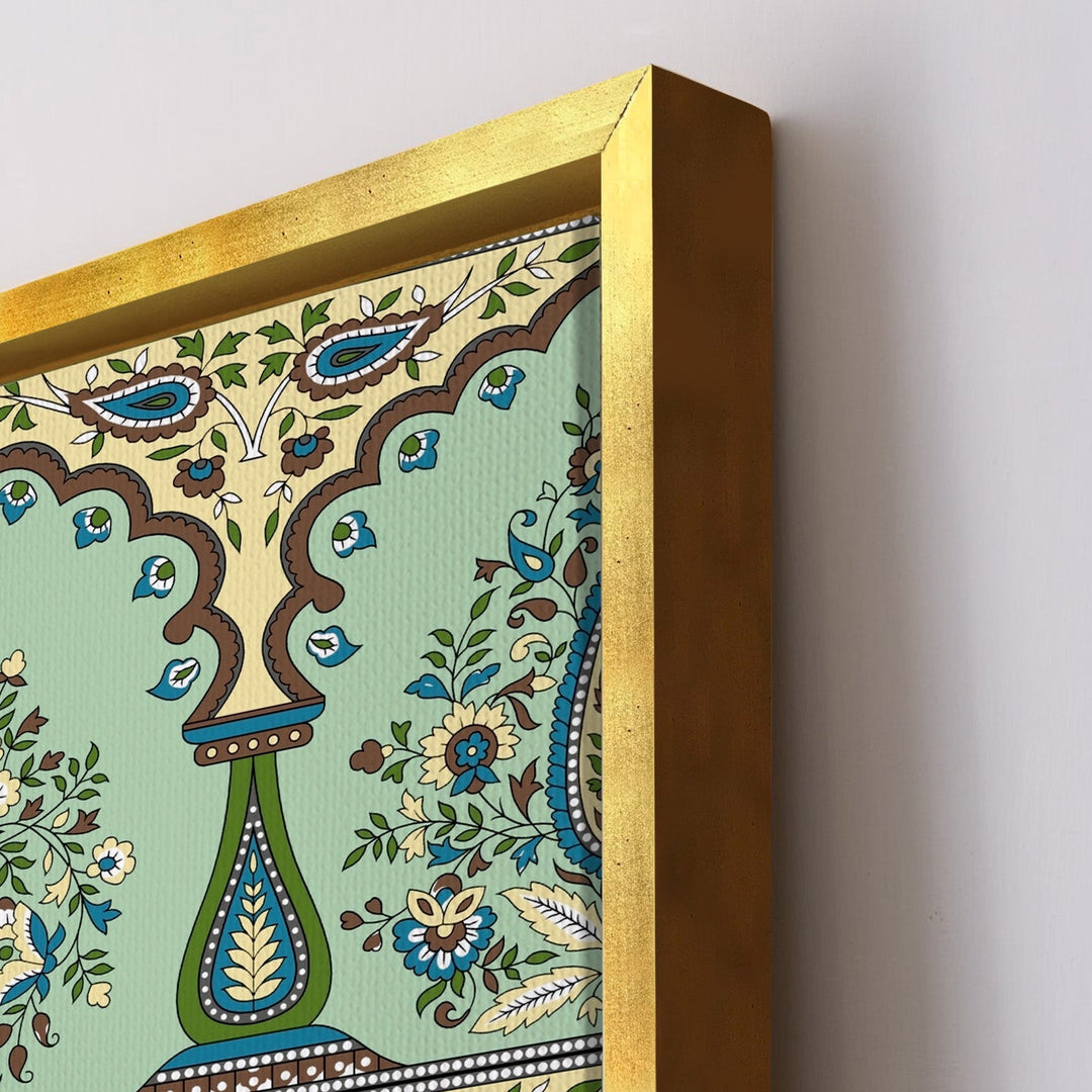 Indian Ethnic Traditional Wall Art Large Size Canvas Painting For Home and Hotels Wall Decoration. (ETHWA19)