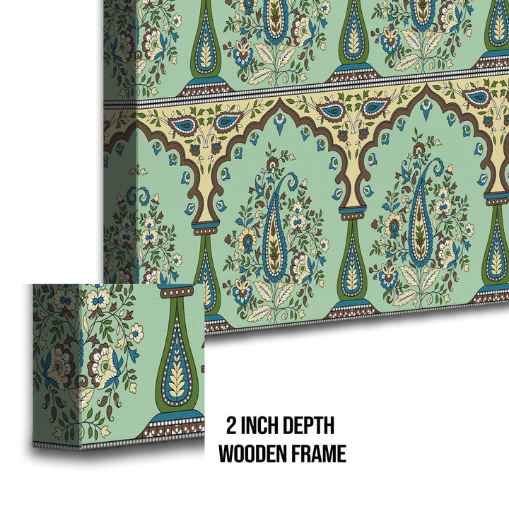 Indian Ethnic Traditional Wall Art Large Size Canvas Painting For Home and Hotels Wall Decoration. (ETHWA19)