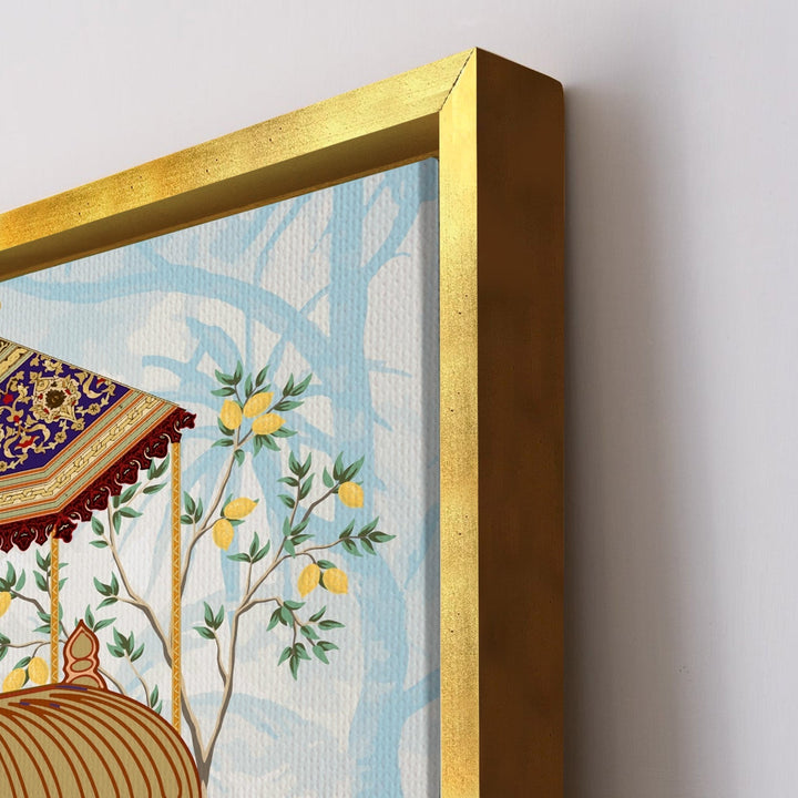 Indian Ethnic Traditional Wall Art Large Size Canvas Painting For Home and Hotels Wall Decoration. (ETHWA20)