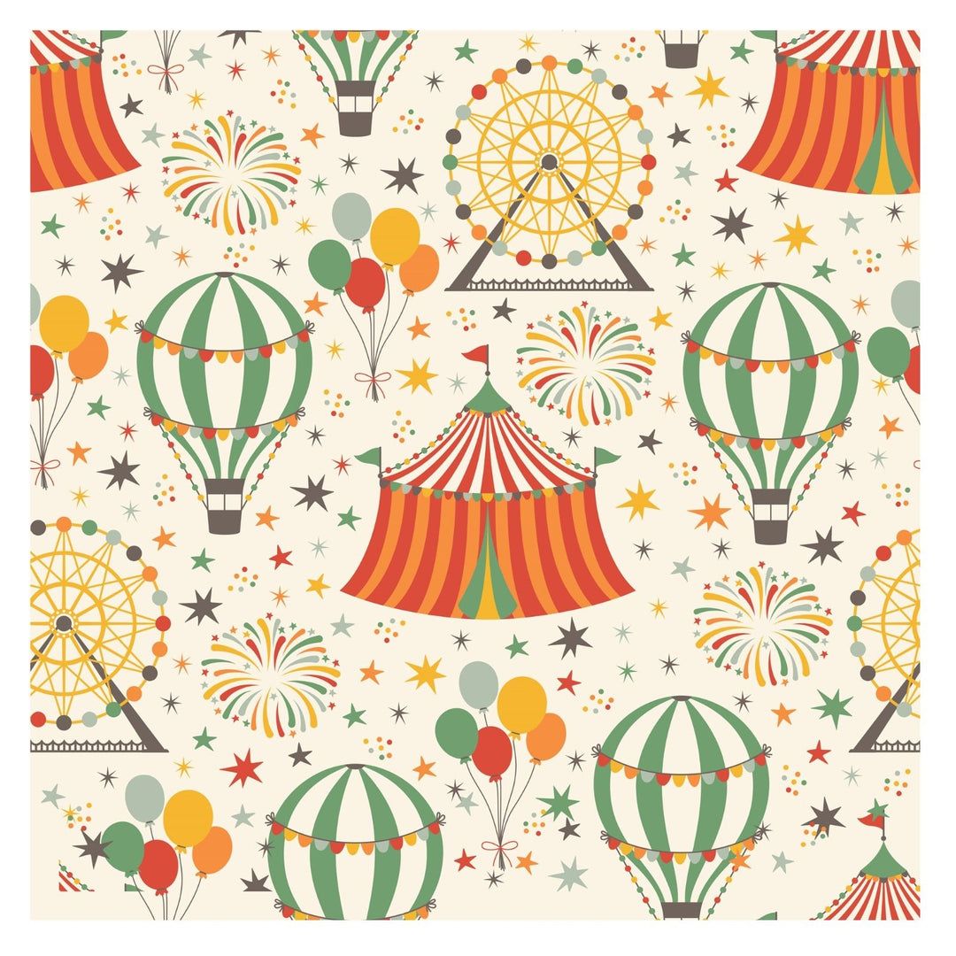 Kids Circus Wallpaper For Kids Rooms Wall Decoration