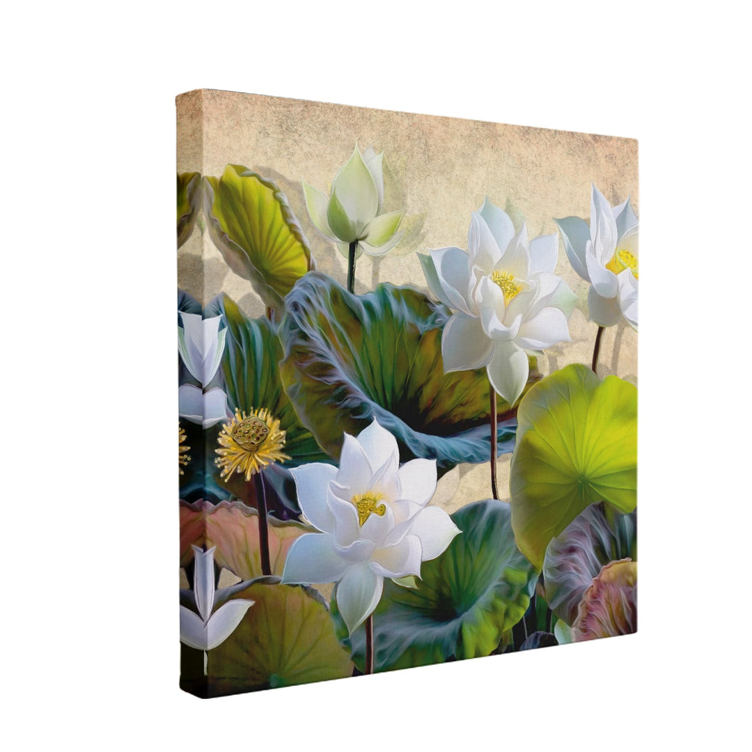 Large Floral Canvas Wall Art Painting for Living Room, Home, and Office.