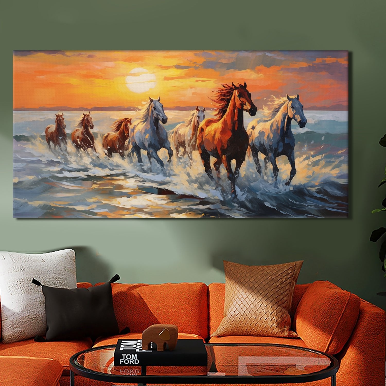 Canvas wall store art