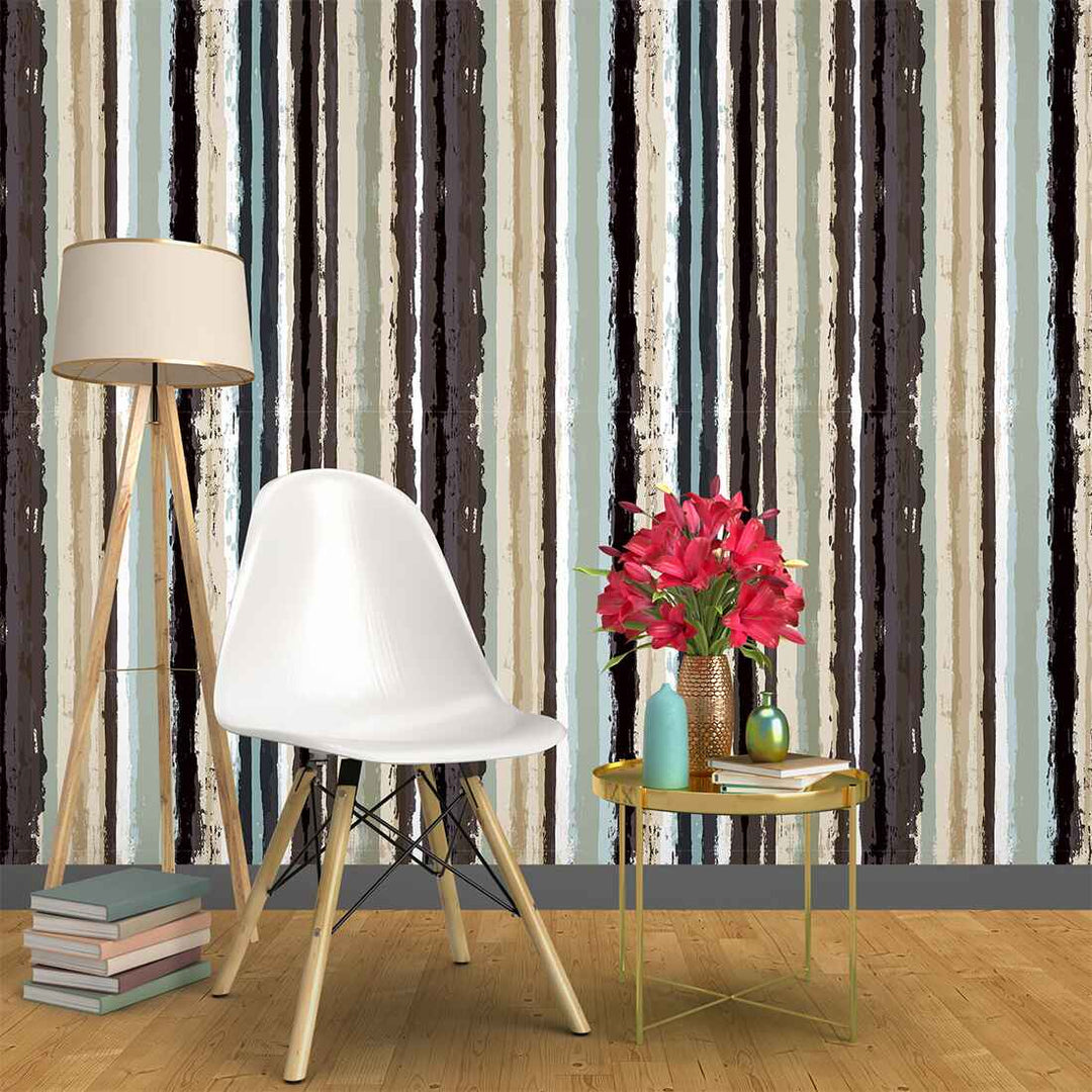 Luxury Wood Effect Watercolor wallpaper for the living room Wall decoration