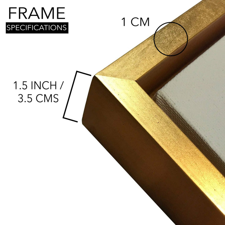 Mesmerising Landscapes Art Large Canvas Paintings. Framed Digital Reprints of Famous and Vibrant Artwork (LDWA07)