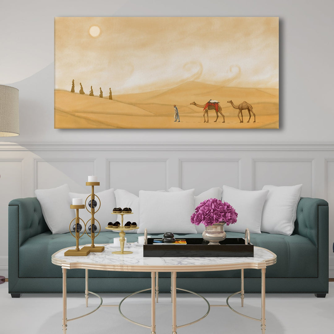 Mesmerising Landscapes Art Large Canvas Paintings. Framed Digital Reprints of Famous and Vibrant Artwork (LDWA16)