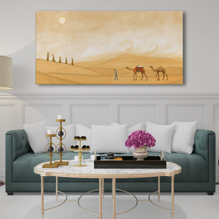 Mesmerising Landscapes Art Large Canvas Paintings. Framed Digital Reprints of Famous and Vibrant Artwork (LDWA16)