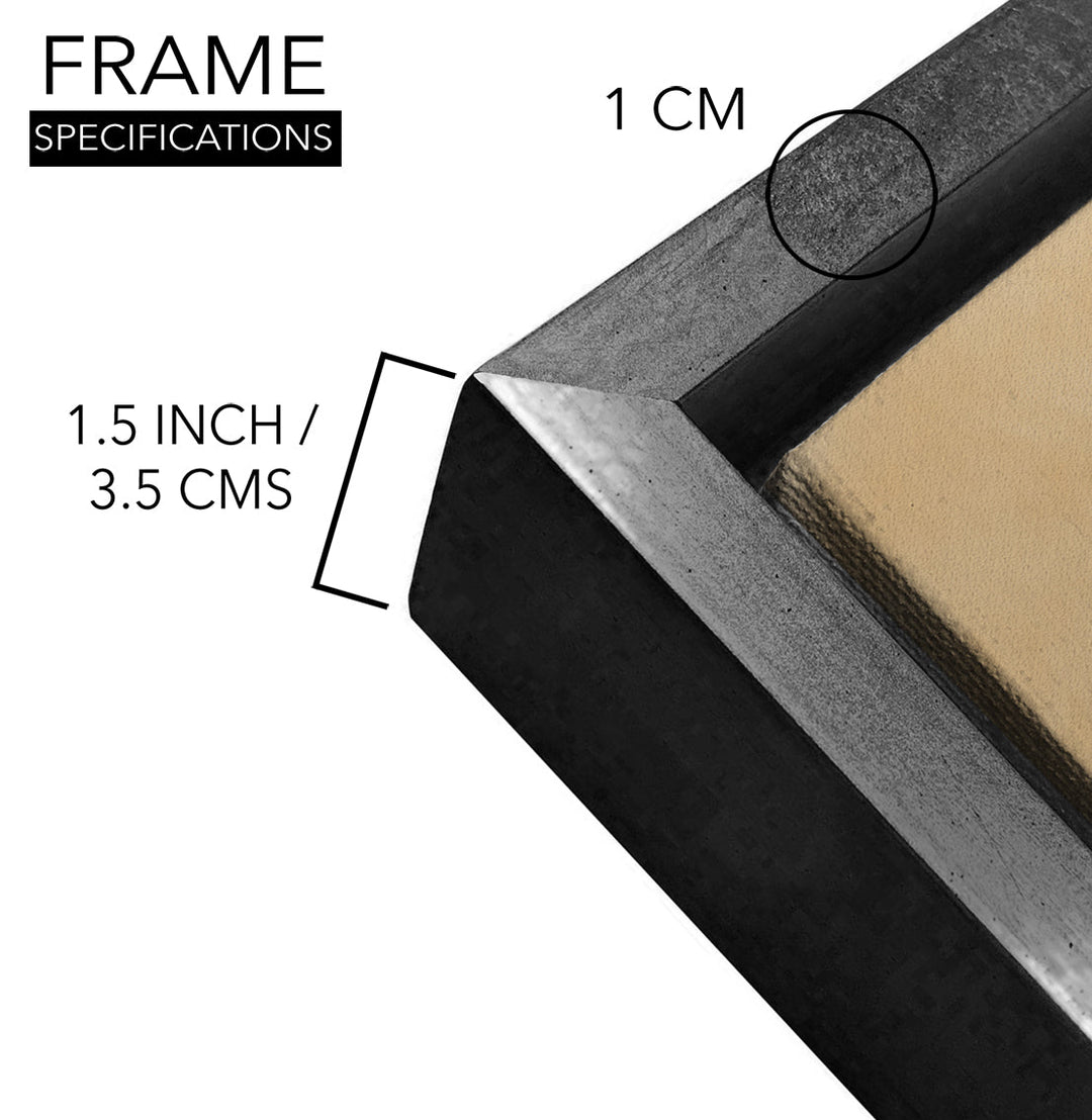 Mesmerising Landscapes Art Large Canvas Paintings. Framed Digital Reprints of Famous and Vibrant Artwork (LDWA16)