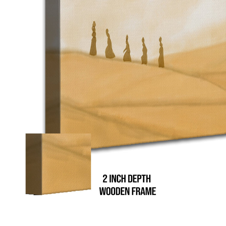 Mesmerising Landscapes Art Large Canvas Paintings. Framed Digital Reprints of Famous and Vibrant Artwork (LDWA16)