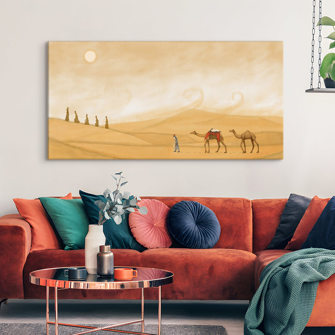 Mesmerising Landscapes Art Large Canvas Paintings. Framed Digital Reprints of Famous and Vibrant Artwork (LDWA16)